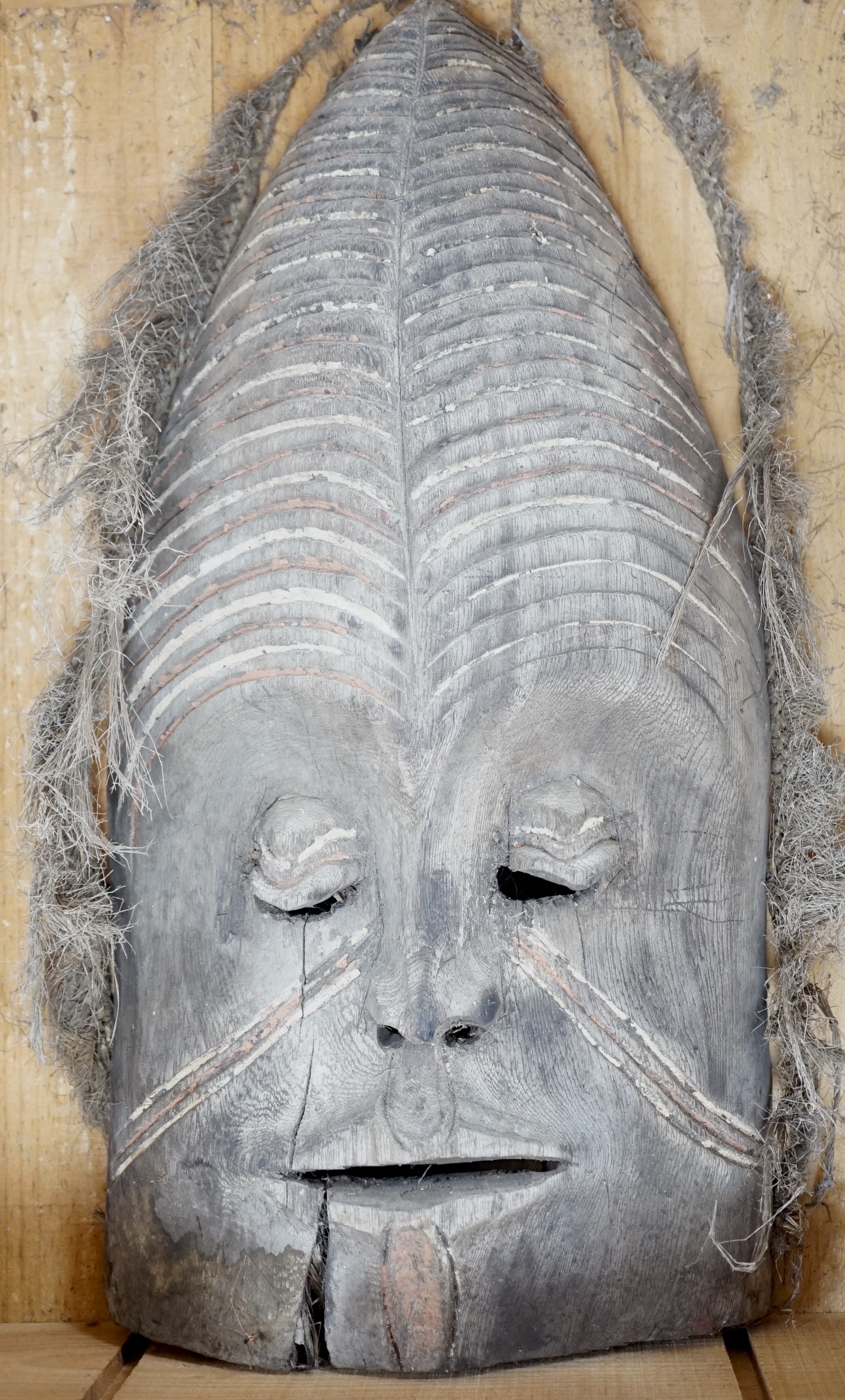 An African tribal face mask